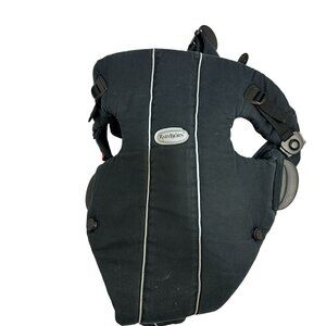 BabyBjörn Baby Carrier Classic Black Cotton Infant Front Carrying